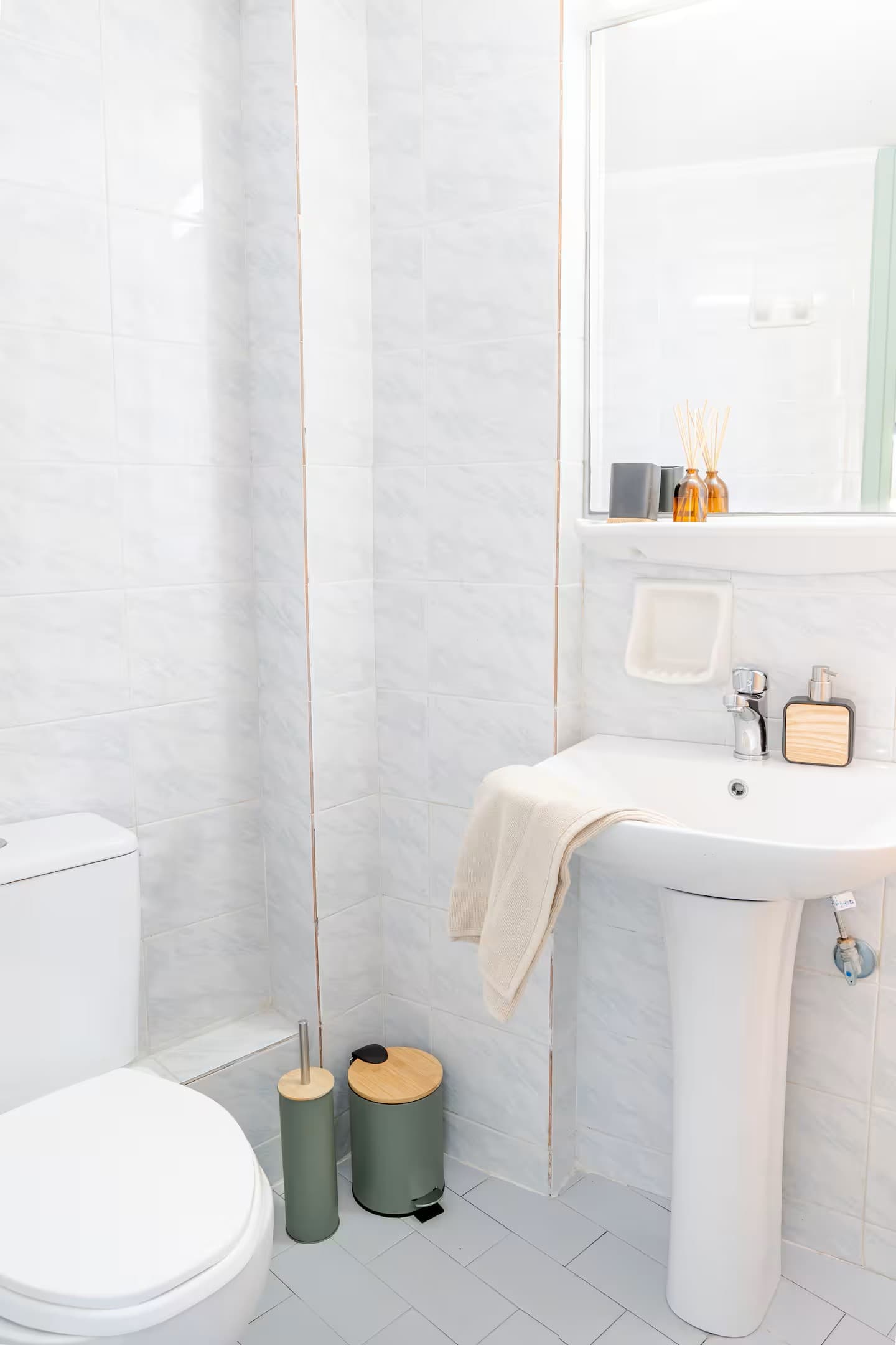 The bathroom