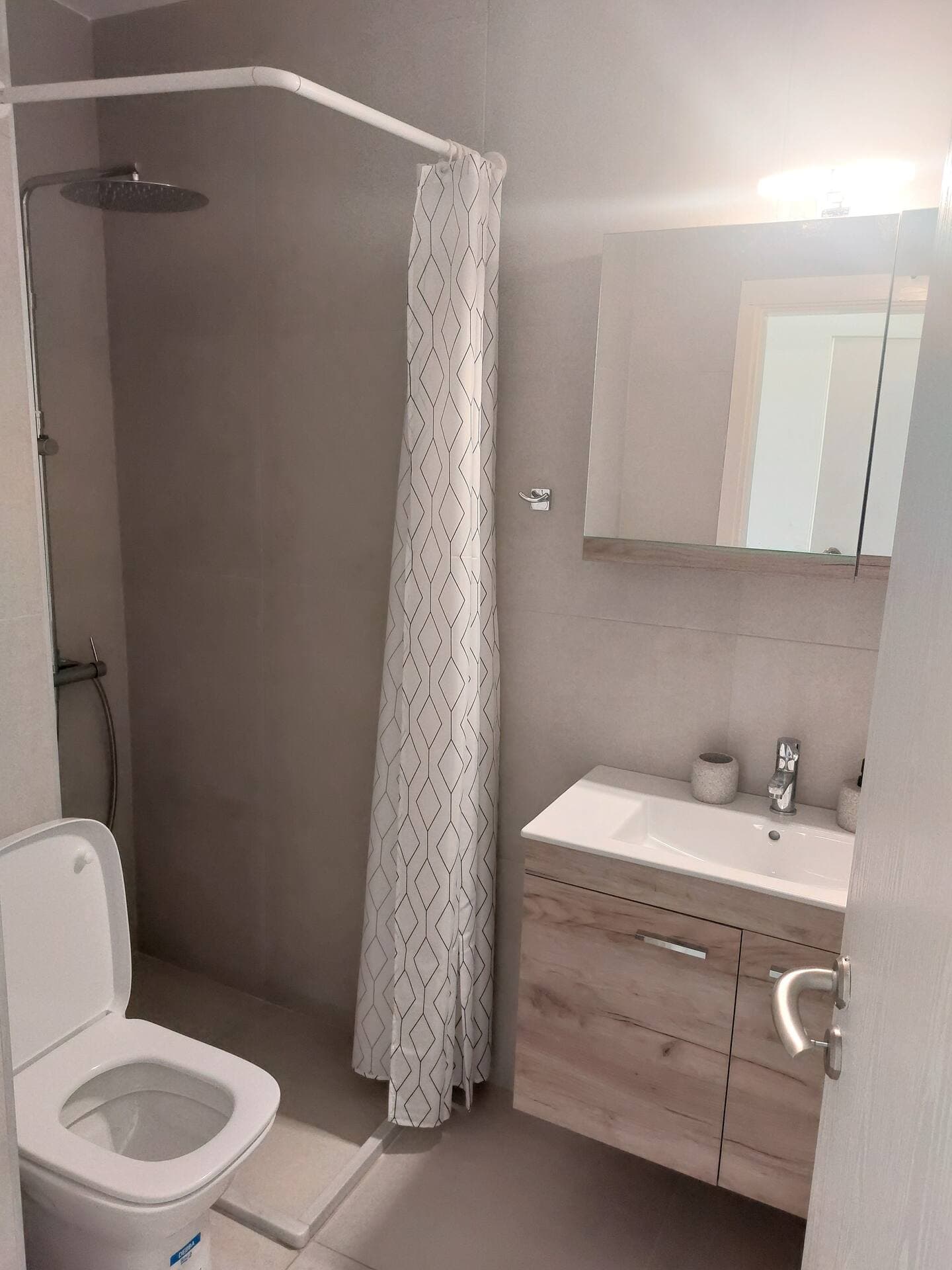 The bathroom